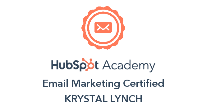 Hubspot Email marketing certification badge